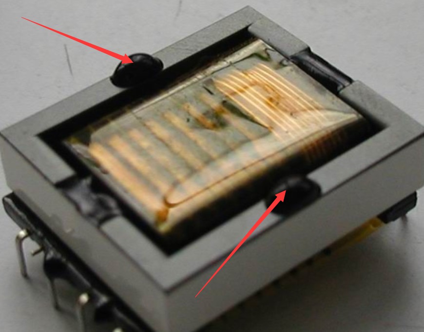 变压器磁芯点的黑胶是什么胶？这种磁芯固定胶有哪些特点？